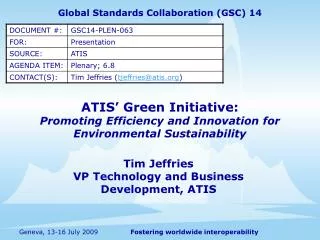 ATIS’ Green Initiative: Promoting Efficiency and Innovation for Environmental Sustainability