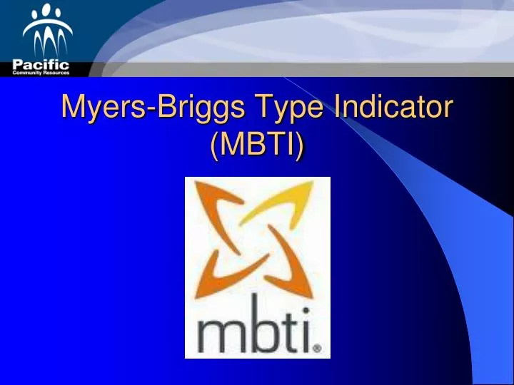 myers briggs type indicator mbti