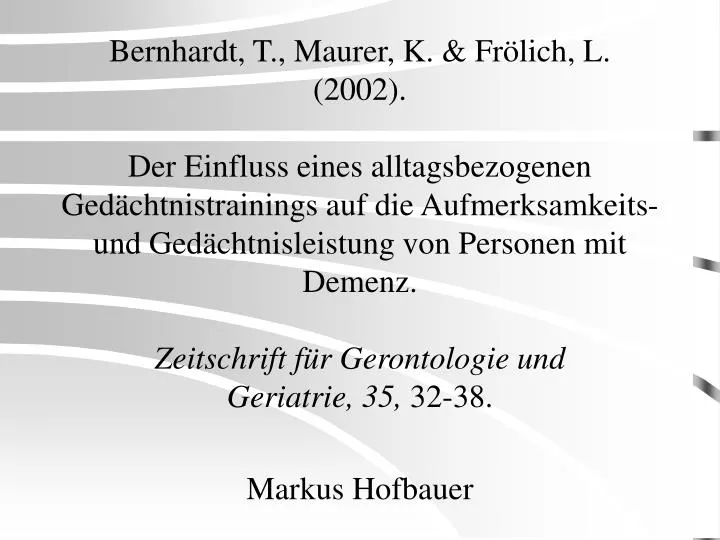 zeitschrift f r gerontologie und geriatrie 35 32 38 markus hofbauer