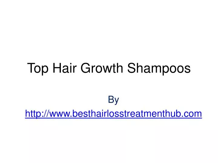 top hair growth shampoos