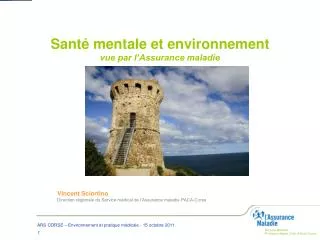 sant mentale et environnement vue par l assurance maladie