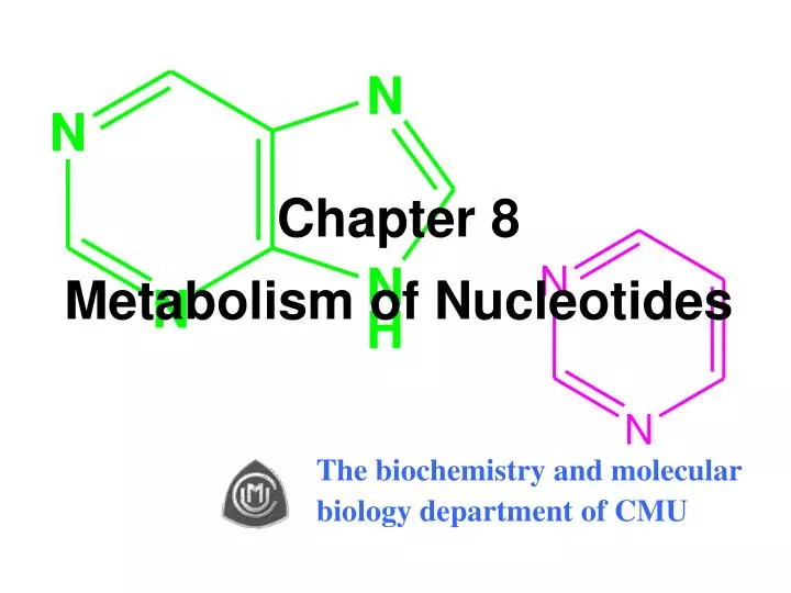 chapter 8 metabolism of nucleotides