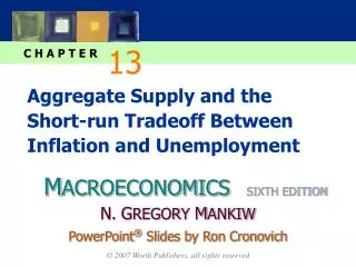 Aggregate Supply and the Short-run Tradeoff Between Inflation and Unemployment
