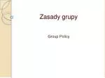 Zasady grupy - slide 1