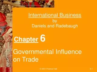 International Business by Daniels and Radebaugh
