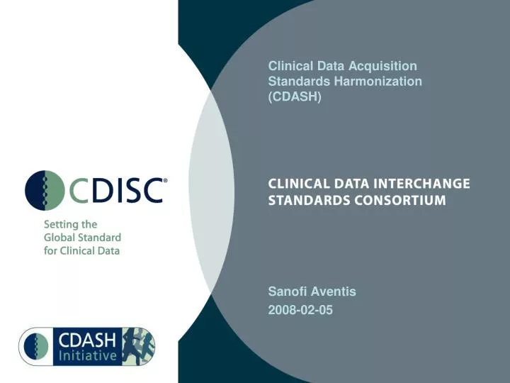clinical data acquisition standards harmonization cdash