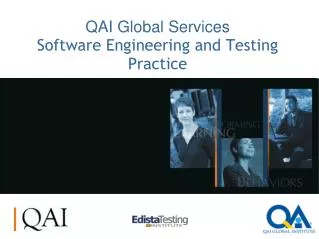 QAI Global Services Software Engineering and Testing Practice