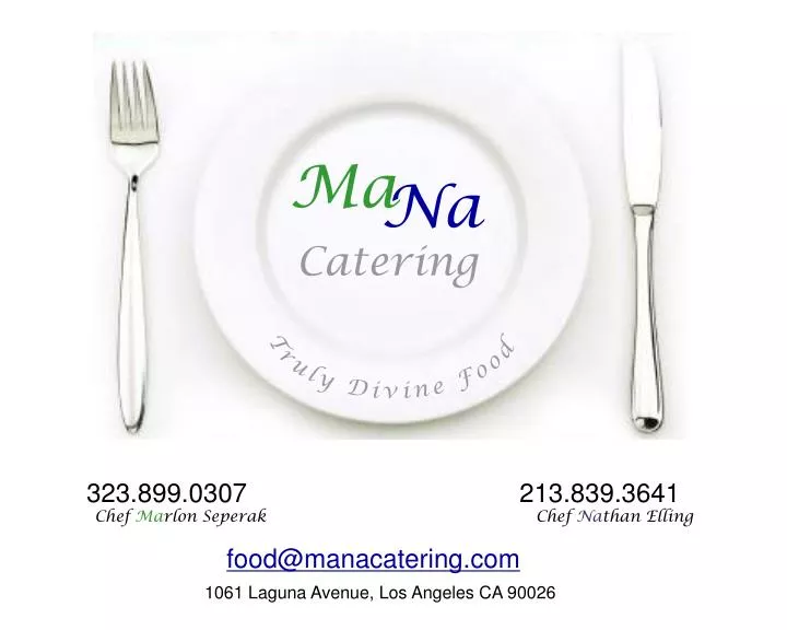 mana catering