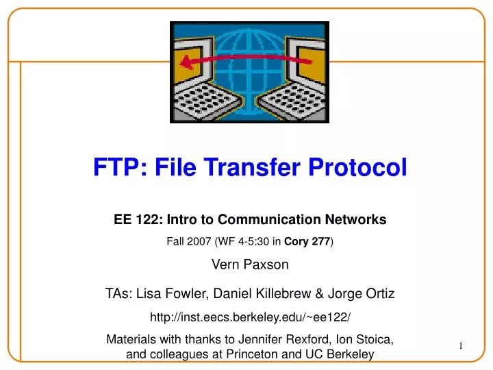 ftp file transfer protocol