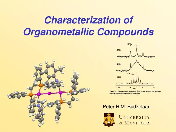 characterization of organometallic compounds