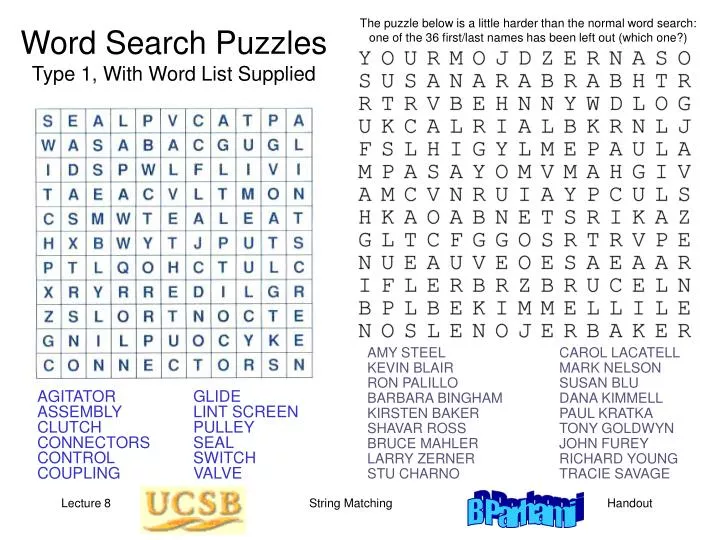 word search puzzles type 1 with word list supplied