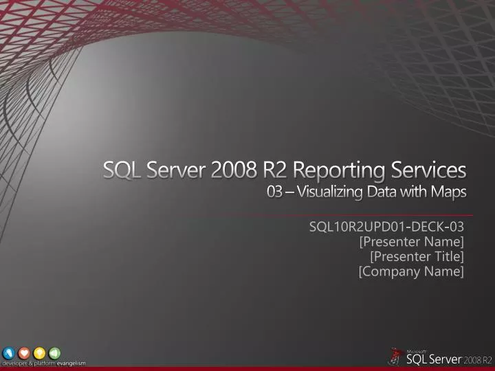 sql server 2008 r2 reporting services 03 visualizing data with maps