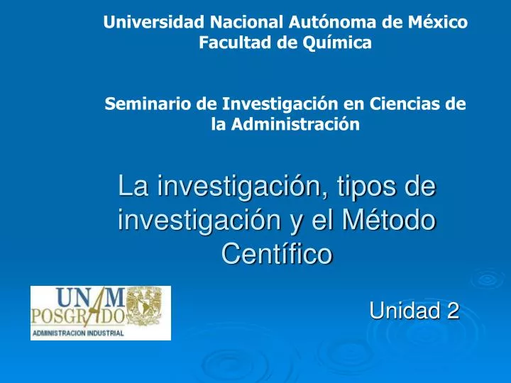 la investigaci n tipos de investigaci n y el m todo cent fico