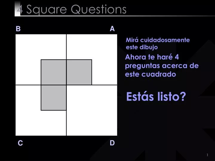 4 square questions
