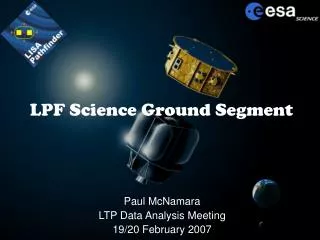 LPF Science Ground Segment