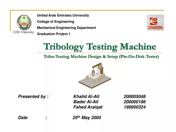 tribology testing machine