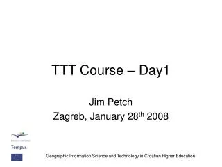 TTT Course – Day1