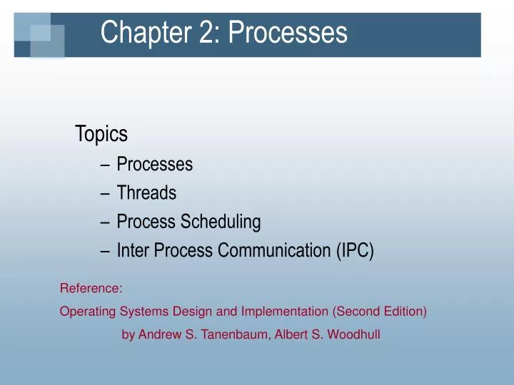 chapter 2 processes