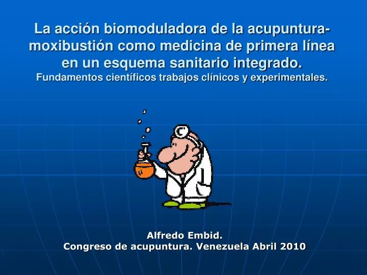 alfredo embid congreso de acupuntura venezuela abril 2010
