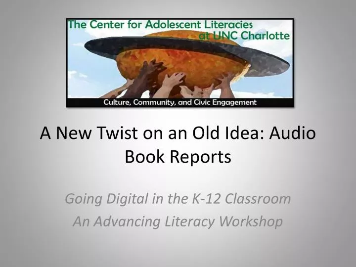 a new twist on an old idea audio book reports