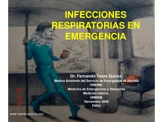 INFECCIONES RESPIRATORIAS EN EMERGENCIA