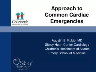 Approach to Common Cardiac Emergencies