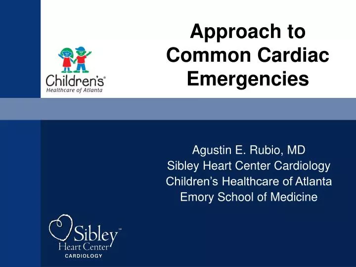 approach to common cardiac emergencies