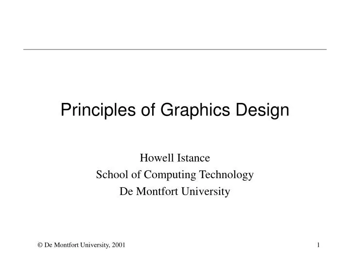 principles of graphics design