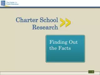 Charter School Research