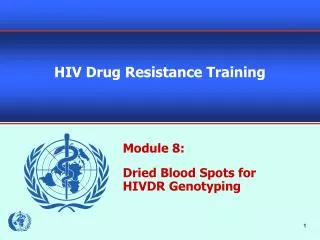 HIV Drug Resistance Training