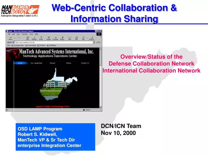 web centric collaboration information sharing