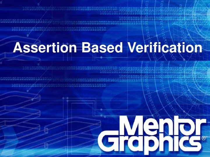 assertion based verification
