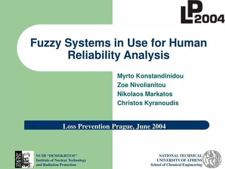 fuzzy systems in use for human reliability analysis
