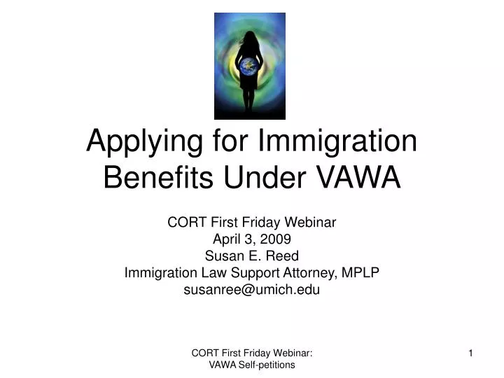 applying for immigration benefits under vawa