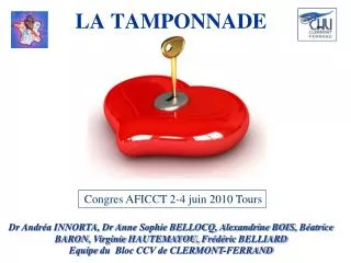 la tamponnade