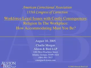Workforce Legal Issues with Costly Consequences : Religion In The Workplace: How Accommodating Must You Be?