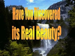 Have You Discovered