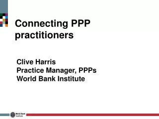 Connecting PPP practitioners