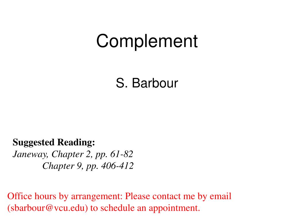 Presentation Complement PPT - Complement PowerPoint Presentation, free download - ID:602807