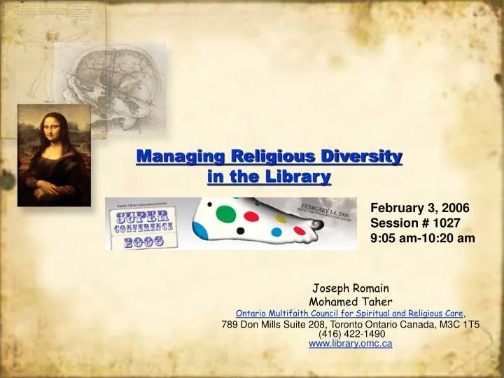 managing religious diversity in the library