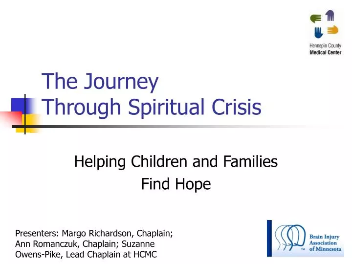 the journey through spiritual crisis