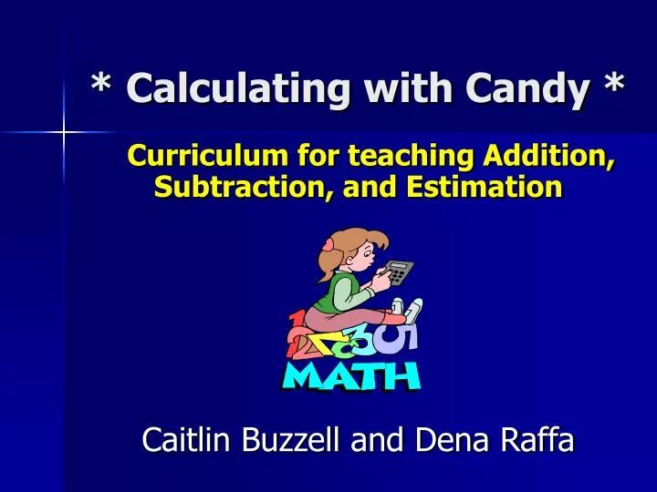 calculating with candy