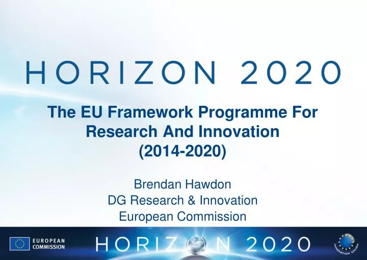 the eu framework programme for research and innovation 2014 2020