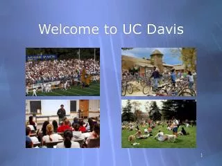 Welcome to UC Davis