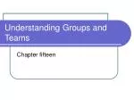 Understanding Groups and Teams - slide 1