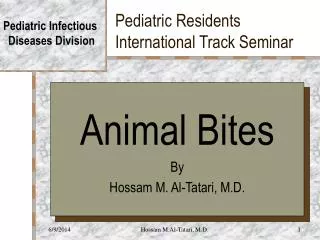 Pediatric Residents International Track Seminar