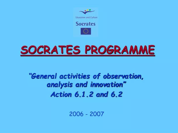 socrates programme