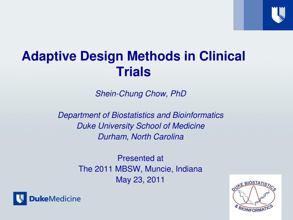 PPT - Adaptive Design Methods in Clinical Trials PowerPoint ...