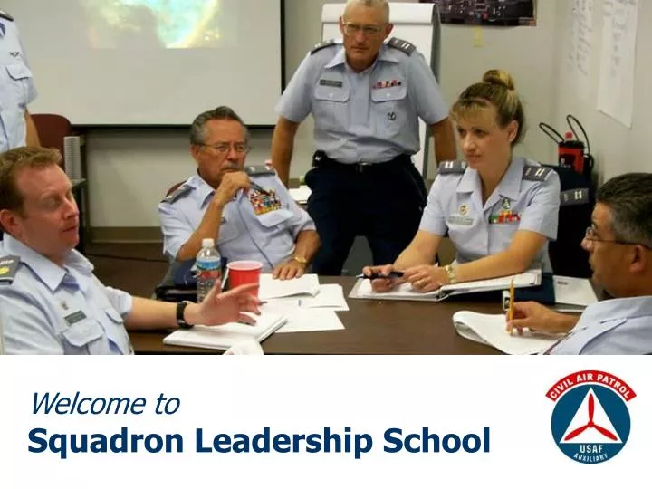 welcome to squadron leadership school