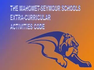 MAHOMET-SEYMOUR HIGH SCHOOL MISSION STATEMENT
